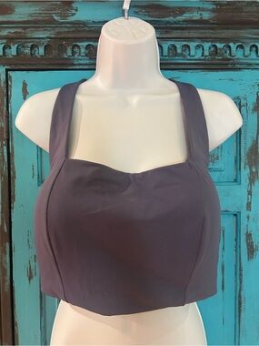Victoria's Secret Plum Square-Neck Sports Bra